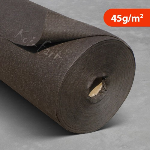 Geotextília barna színű 45 g/m² 1,6 x 100 m