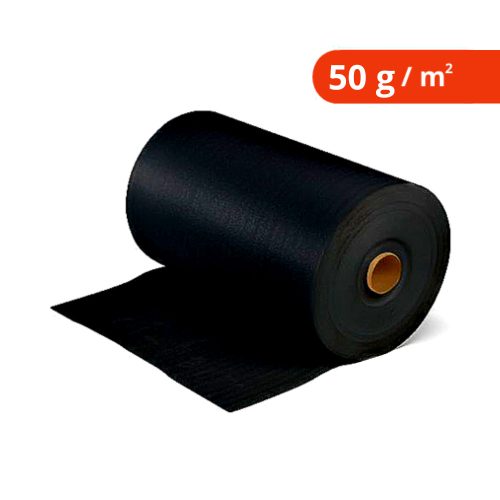 Geotextília fekete színű 50 g/m² 3,2 x 100 m